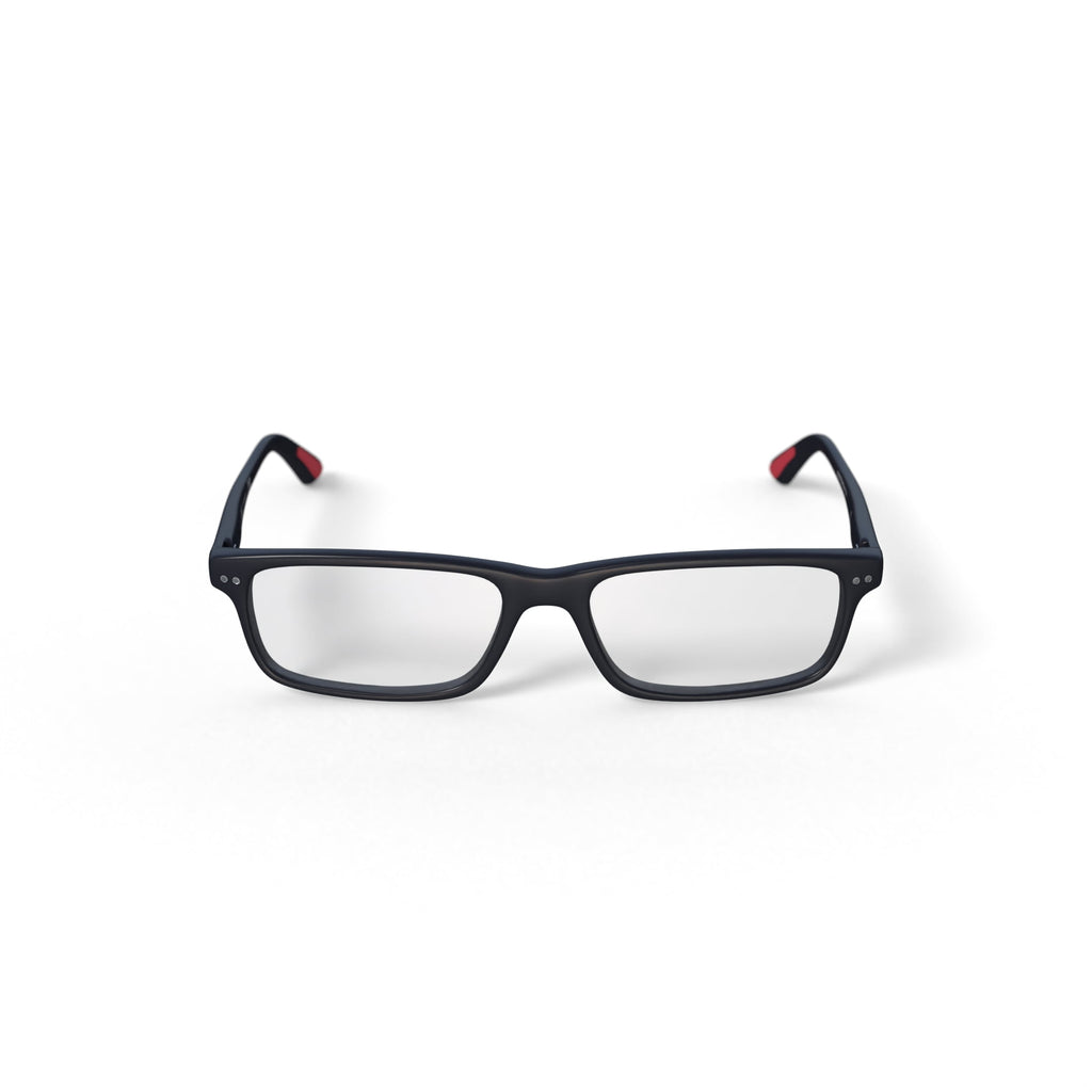  Unisex Size 54 Rectangular RB5277 Optics Prescription Eyeglasses with Case, Sand Black