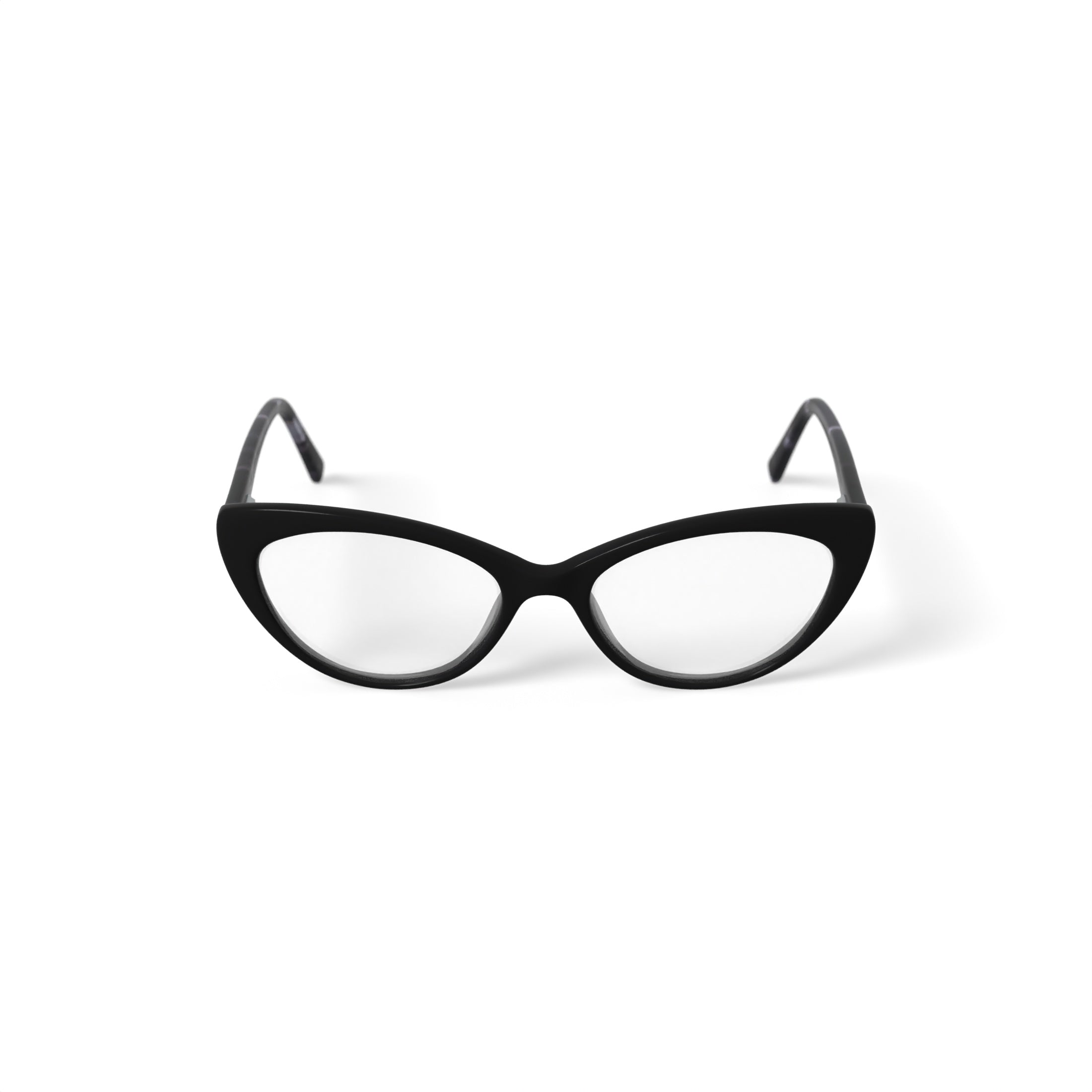 Flower Women's FLR6045 Prescription Eyeglasses with Case, Black