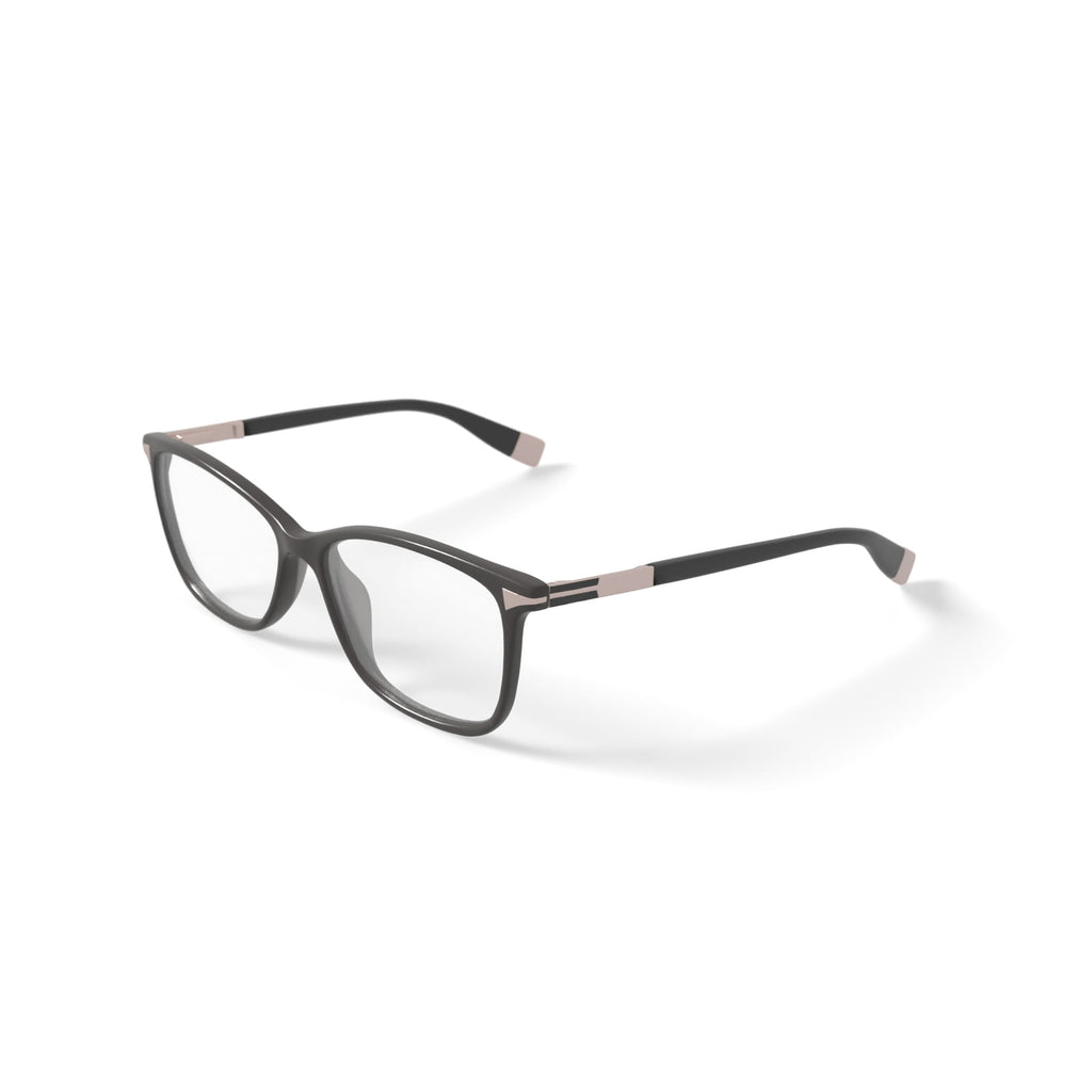 Women's MC008 Lacey Square Prescription Eyeglasses with Case, Green