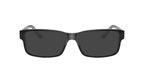  Unisex Size 54 Square RB5245 Optics Prescription Eyeglasses with Case, Black On Transparent