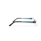 Baby Phat Women's BV247 Rectangular Prescription Eyeglasses with Case, Purple