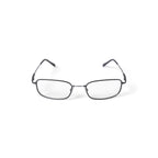 M+Flex Men's MF507 Rectangular Prescription Eyeglasses with Case, Gunmetal