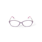 Women's SL1545 Oval Prescription Eyeglasses with Case, Purple