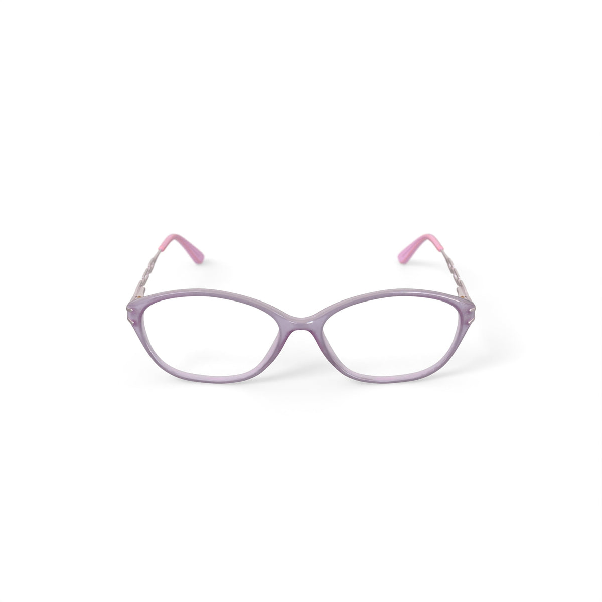 Women's SL1545 Oval Prescription Eyeglasses with Case, Purple