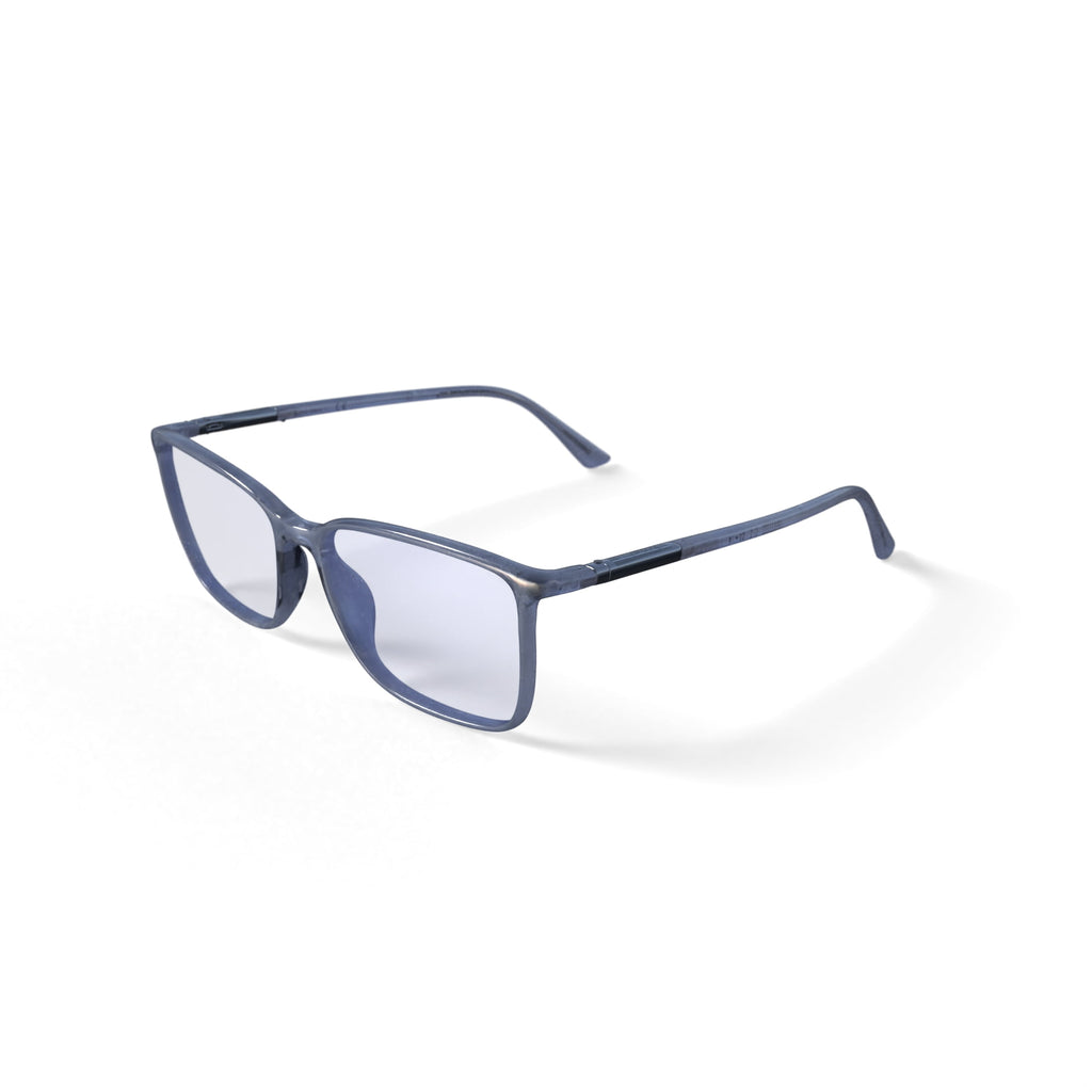 Mens CK22508 Prescription Eyeglasses with Case, Crystal