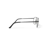 Via Milano Men's Kyle Square Prescription Eyeglasses with Case, Gunmetal