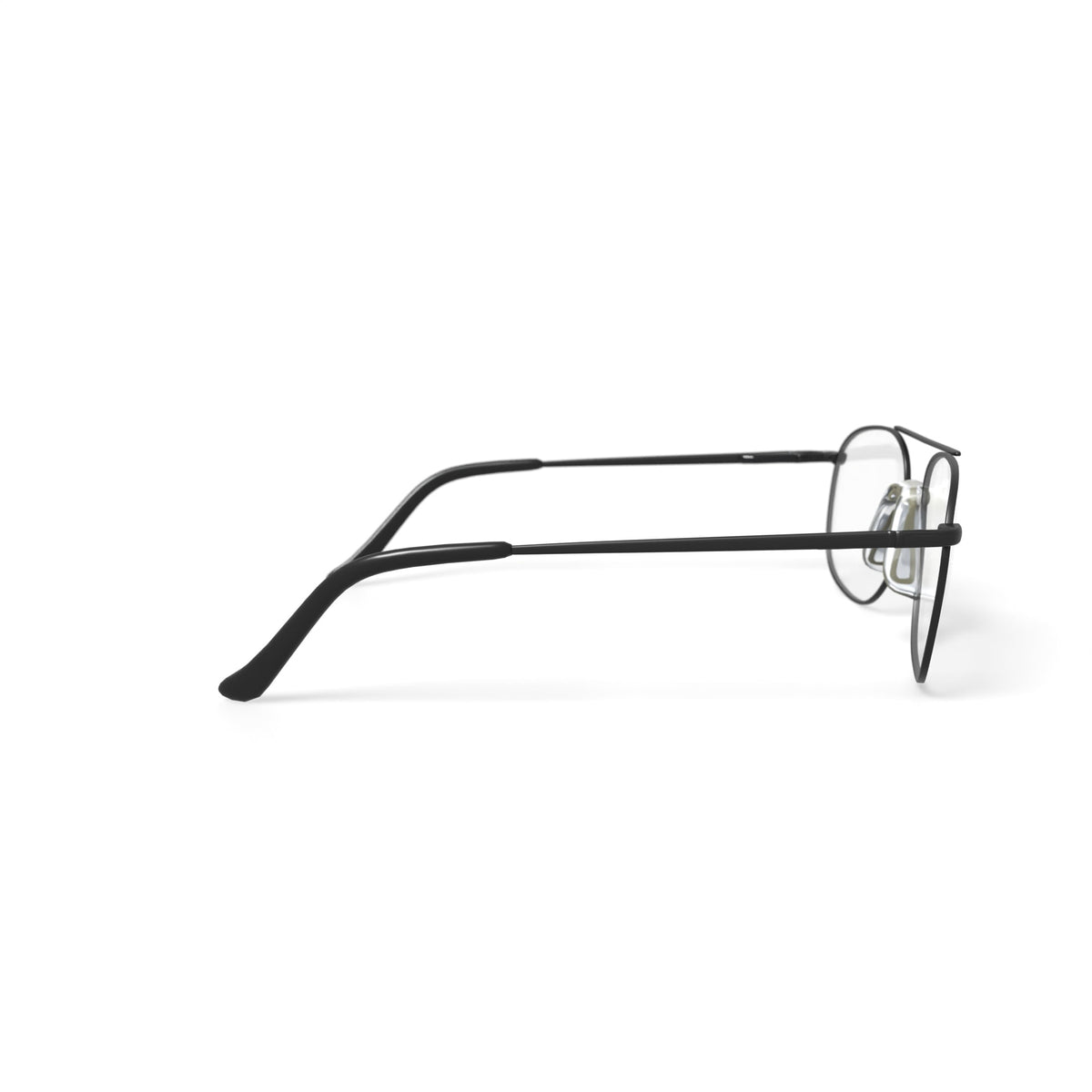 Via Milano Men's Kyle Square Prescription Eyeglasses with Case, Gunmetal