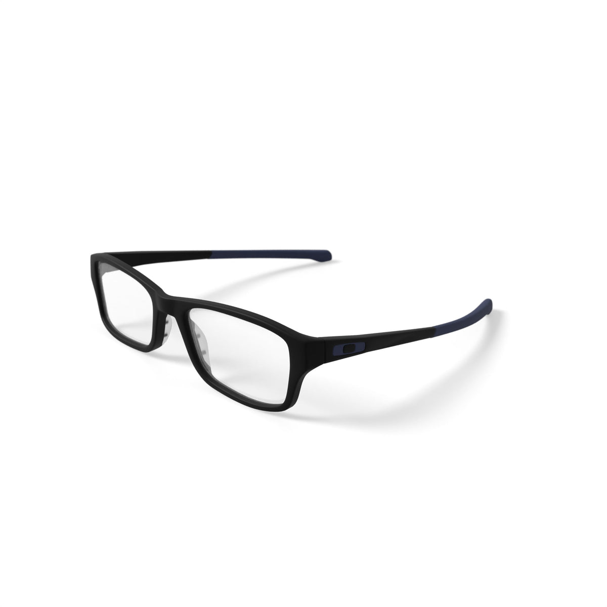 Oakley Unisex Rectangular Chamfer Eyeglasses Satin Black 53mm