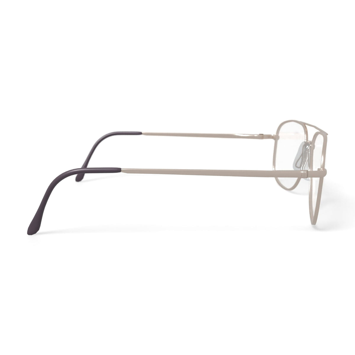 Men's ST178 Square Prescription Eyeglasses with Case, Gold
