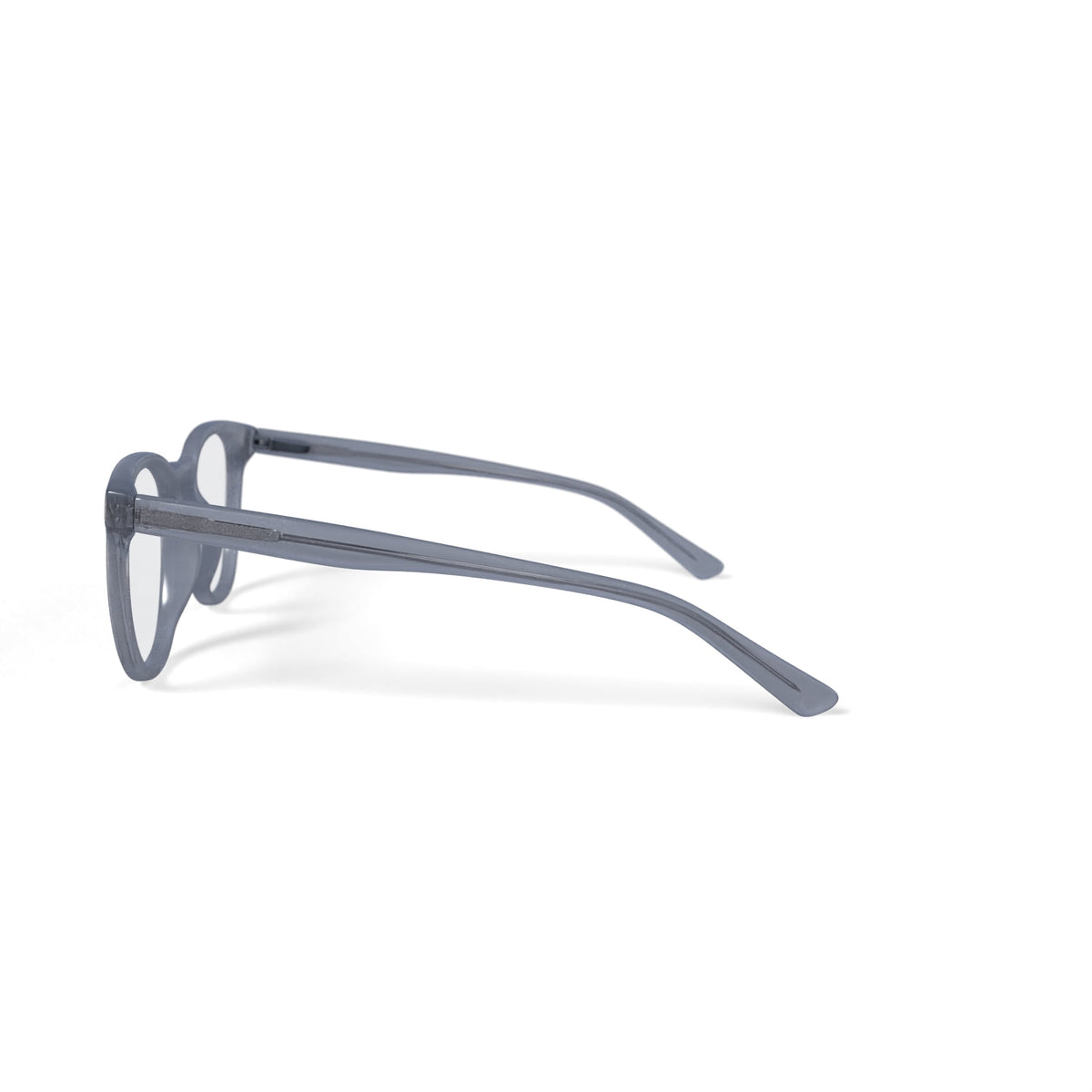 Women's Linden Round Prescription Eyeglasses with Case, Crystal