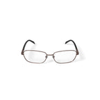 Women's Mia Rectangular Prescription Eyeglasses with Case, Rose/Tort