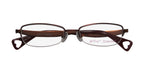 NEW BETSEY JOHNSON BOHO BOA MENS/WOMENS DESIGNER HALF-RIM BRONZE / MULTICOLOR HOT AMERICAN FASHION DESIGNER FRAME DEMO LENSES 50-17-137 EYEGLASSES/GLASSES