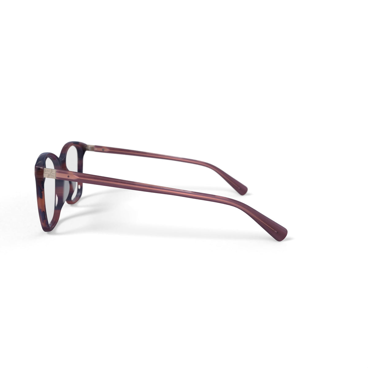 Women's Shelby Square Prescription Eyeglasses with Case, Brown Gradient