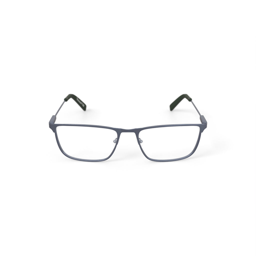 Timberland Men's TB1812-1 Square Prescription Eyeglasses with Case, Gunmetal