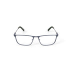 Timberland Men's TB1812-1 Square Prescription Eyeglasses with Case, Gunmetal