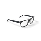 Men's DNA4012 Rectangular Prescription Eyeglasses with Case, Black