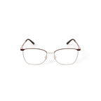 Women's WM402155-1 Browline Prescription Eyeglasses with Case, Gold