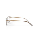 Women's WOP69 Cat Eye Prescription Eyeglasses with Case, Crystal