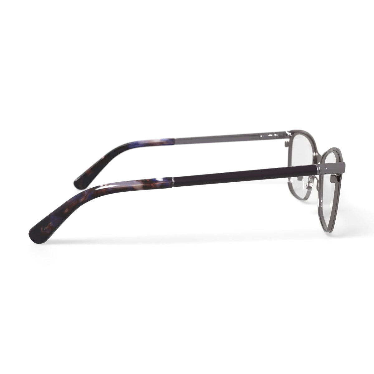Women's NLO5012 Prescription Eyeglasses with Case, Plum
