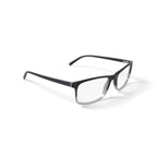 Men's BE26 Boabab Rectangular Prescription Eyeglasses with Case, Black Gold