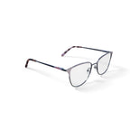 Flower Women's Sweet Pea Prescription Eyeglasses with Case, Nude