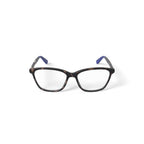 Women's Mckayla Square Prescription Eyeglasses with Case, Tortoise Blue