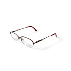 Visage Women's E211 Oval Prescription Eyeglasses with Case, Brown