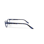 Baby Phat Women's BV275 Rectangular Prescription Eyeglasses with Case, Navy Blue