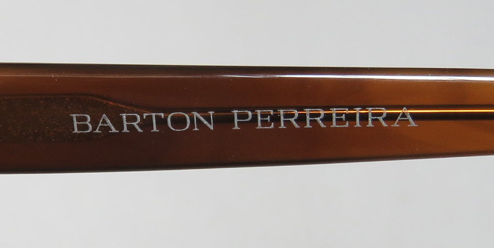 NEW BARTON PERREIRA CORDAY WOMENS/LADIES DESIGNER FULL-RIM BROWN DURABLE POPULAR DESIGN FRAME DEMO LENSES 52-16-140 EYEGLASSES/GLASSES