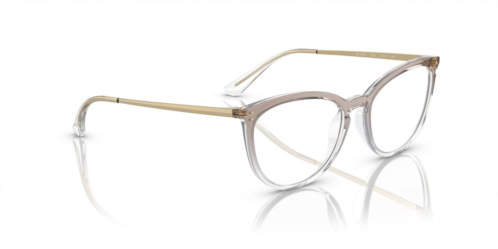 Vogue Women's VO5276 53mm Propionate Eyeglasses Brown/Crystal with Case & Cloth