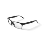 Men's MOP53 Rectangular Prescription Eyeglasses with Case, Black Gradient