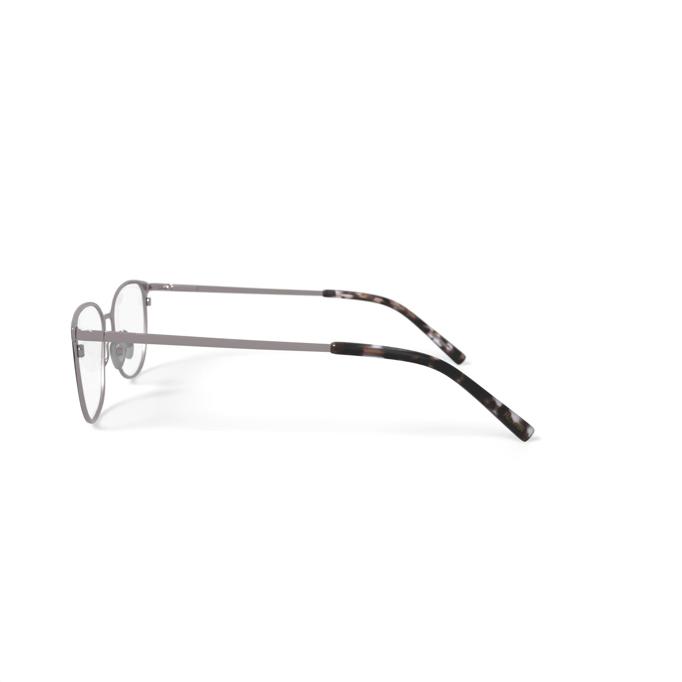 Flower Women's FLR6027 Prescription Eyeglasses with Case, Brown