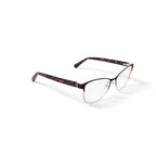 Kenneth Cole Women's KC0959-1 Browline Prescription Eyeglasses with Case, Burgundy