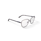 Women's Savannah Square Prescription Eyeglasses with Case, Rose Gold