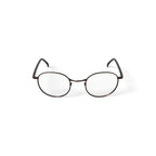 Men's FM17267B Round Prescription Eyeglasses with Case, Gunmetal