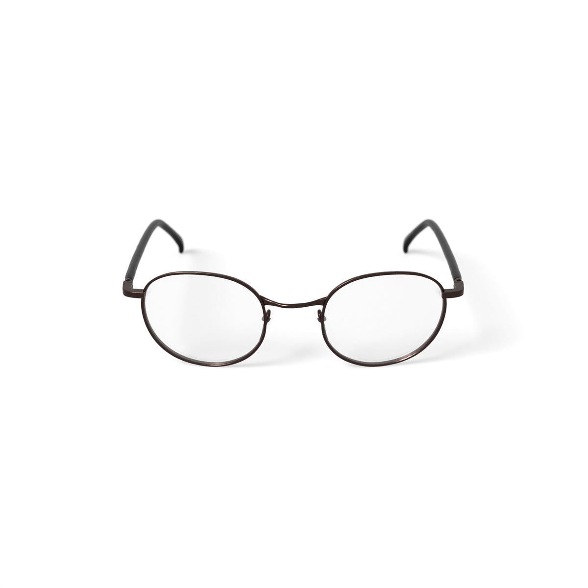 Men's FM17267B Round Prescription Eyeglasses with Case, Gunmetal