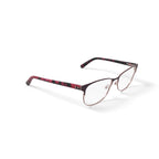 Women's MK10412 Browline Prescription Eyeglasses with Case, Pink