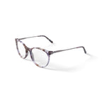 Flower Women's FLR6048 Prescription Eyeglasses with Case, Pink/Brown