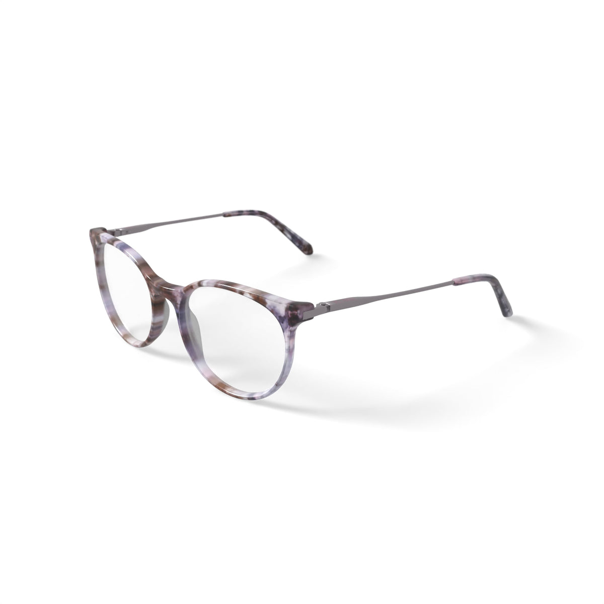 Flower Women's FLR6048 Prescription Eyeglasses with Case, Pink/Brown