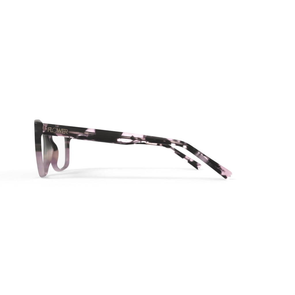 Flower Women's FLR6010 Prescription Eyeglasses with Case, Pink
