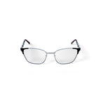 Flower Women's Petal Prescription Eyeglasses with Case, Gold