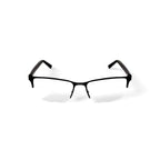 Timberland Men's TB1805-1 Rectangular Prescription Eyeglasses with Case, Black