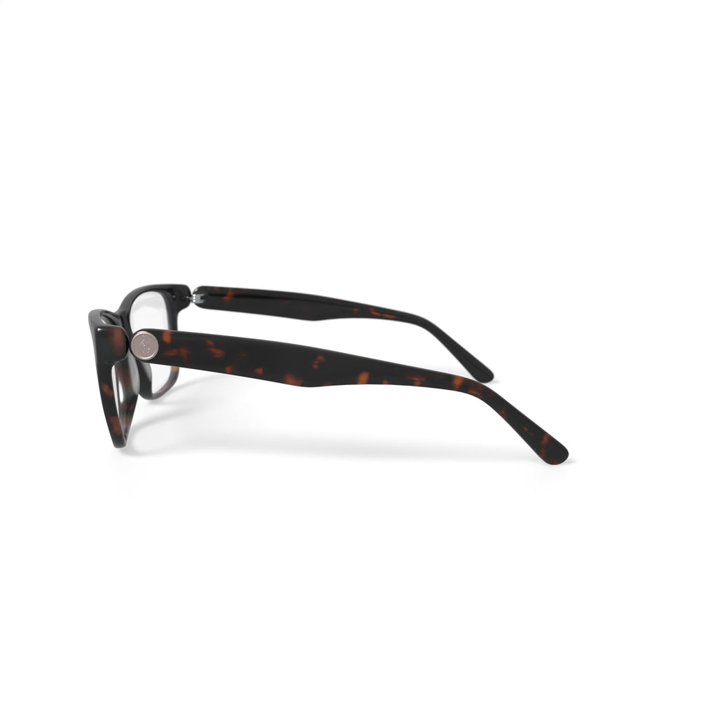 Baby Phat Women's BV244 Square Prescription Eyeglasses with Case, Tortoise