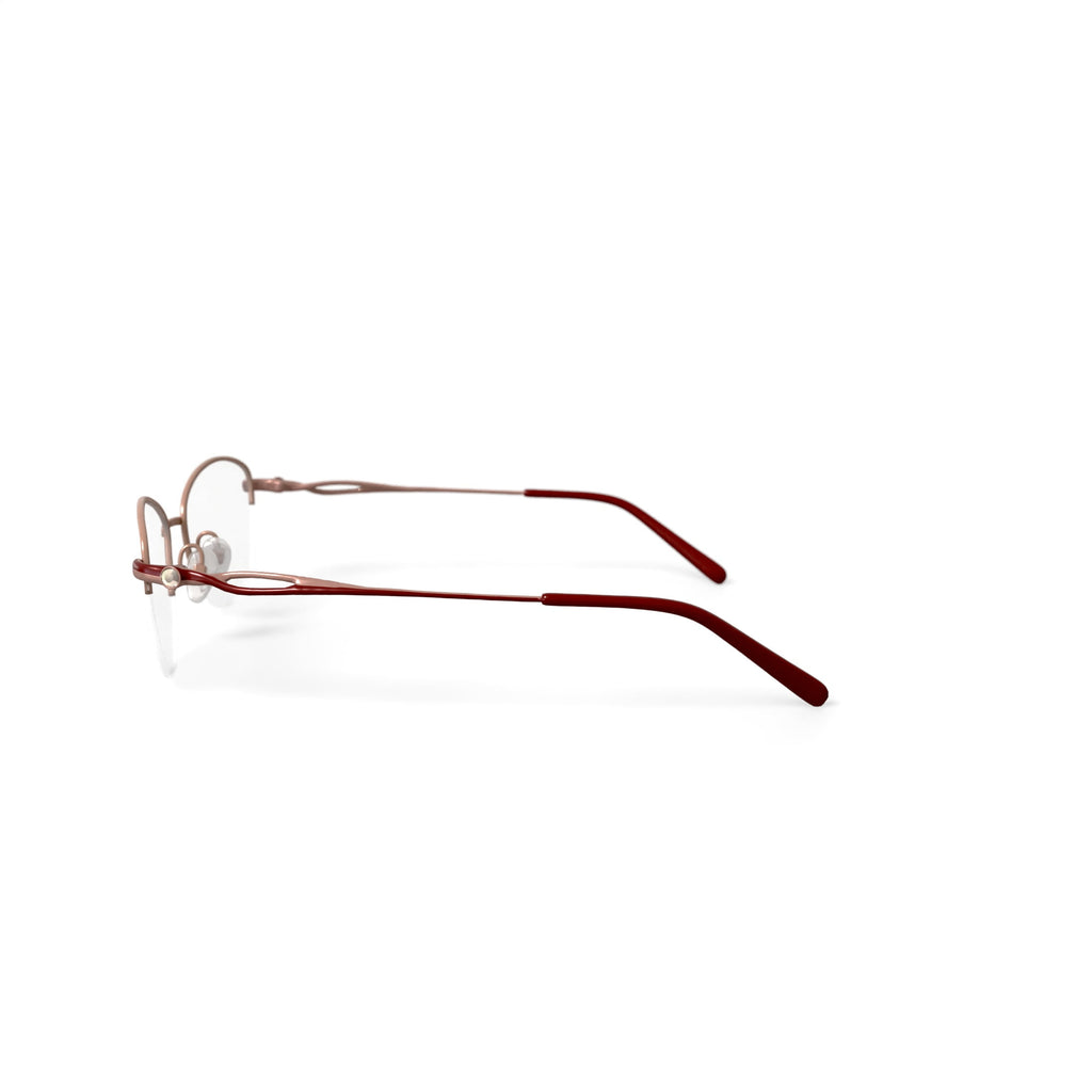 Women's MK10404 Oval Prescription Eyeglasses with Case, Gold