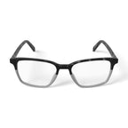 Men's BE120 Larch Square Prescription Eyeglasses with Case, Green Tortoise Gradient