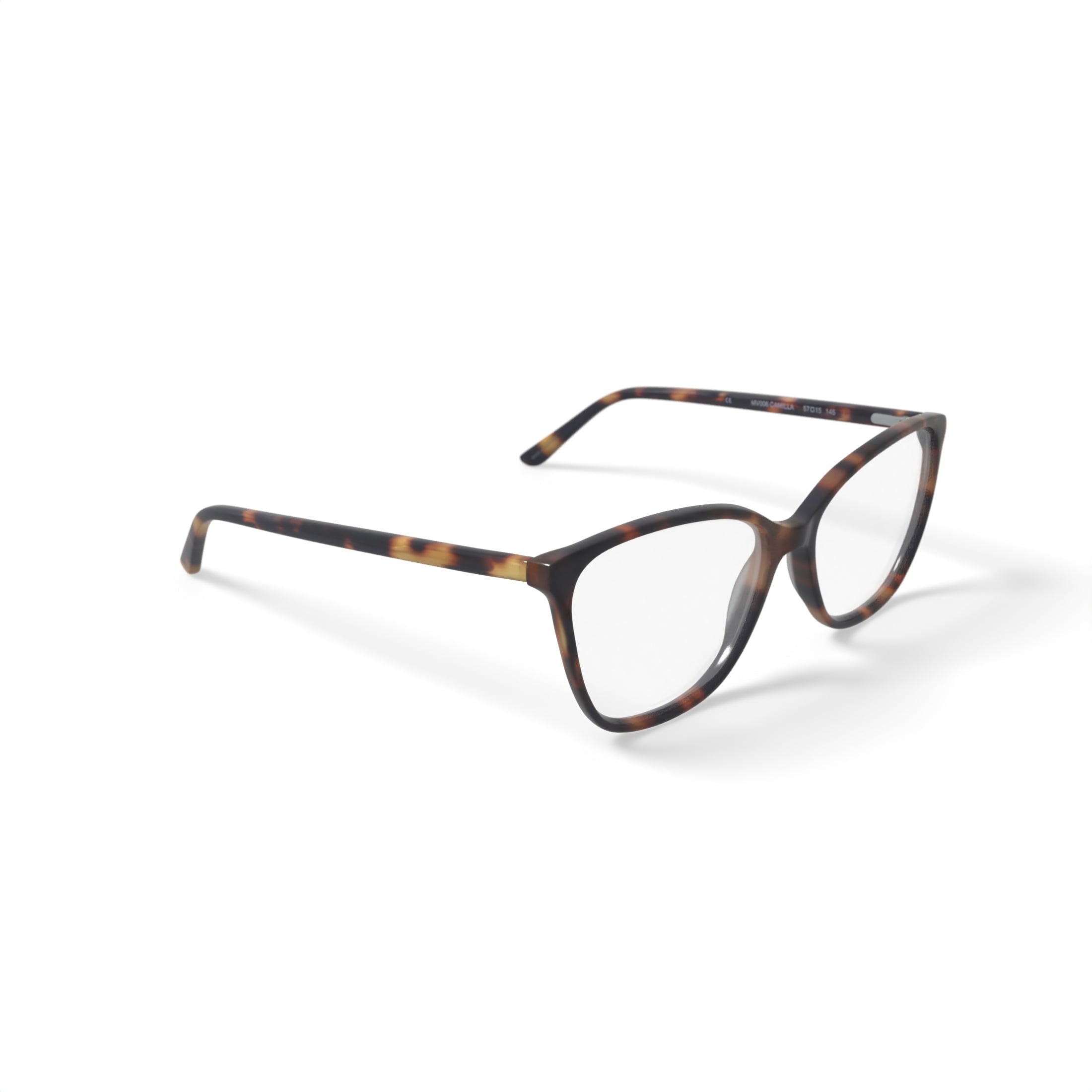 Women's MV006 Camilla Cat Eye Prescription Eyeglasses with Case, Tortoise