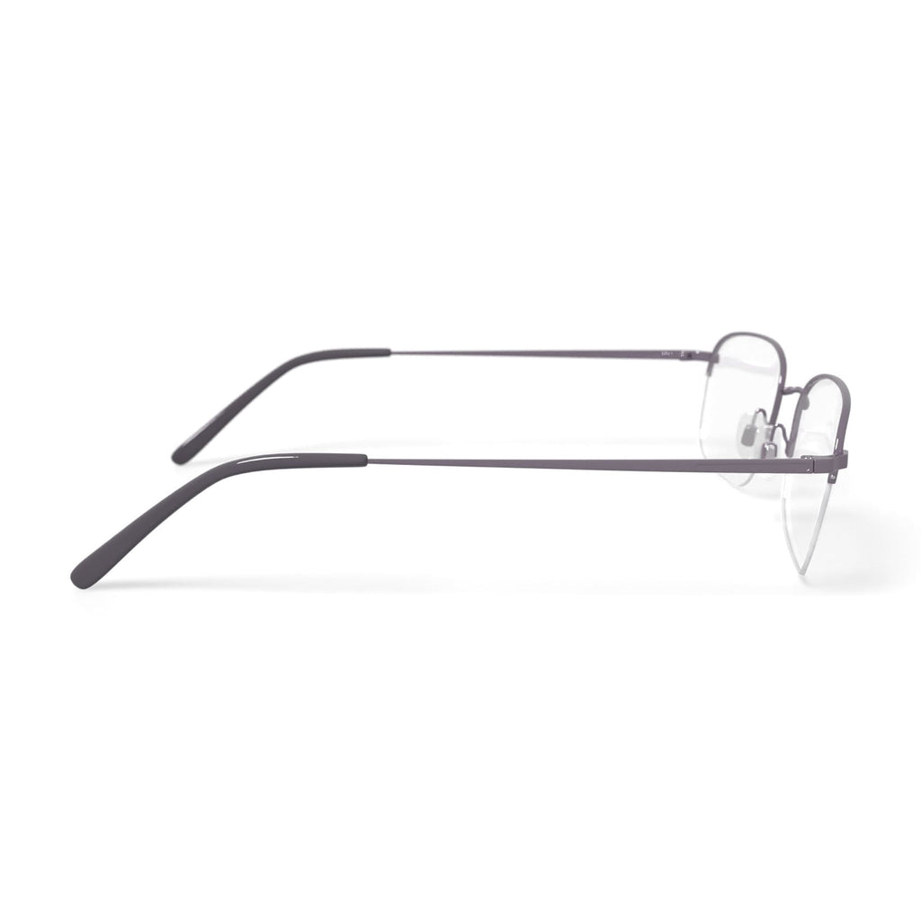 TiFlex Men's T1506 Square Square Prescription Eyeglasses with Case, Gunmetal