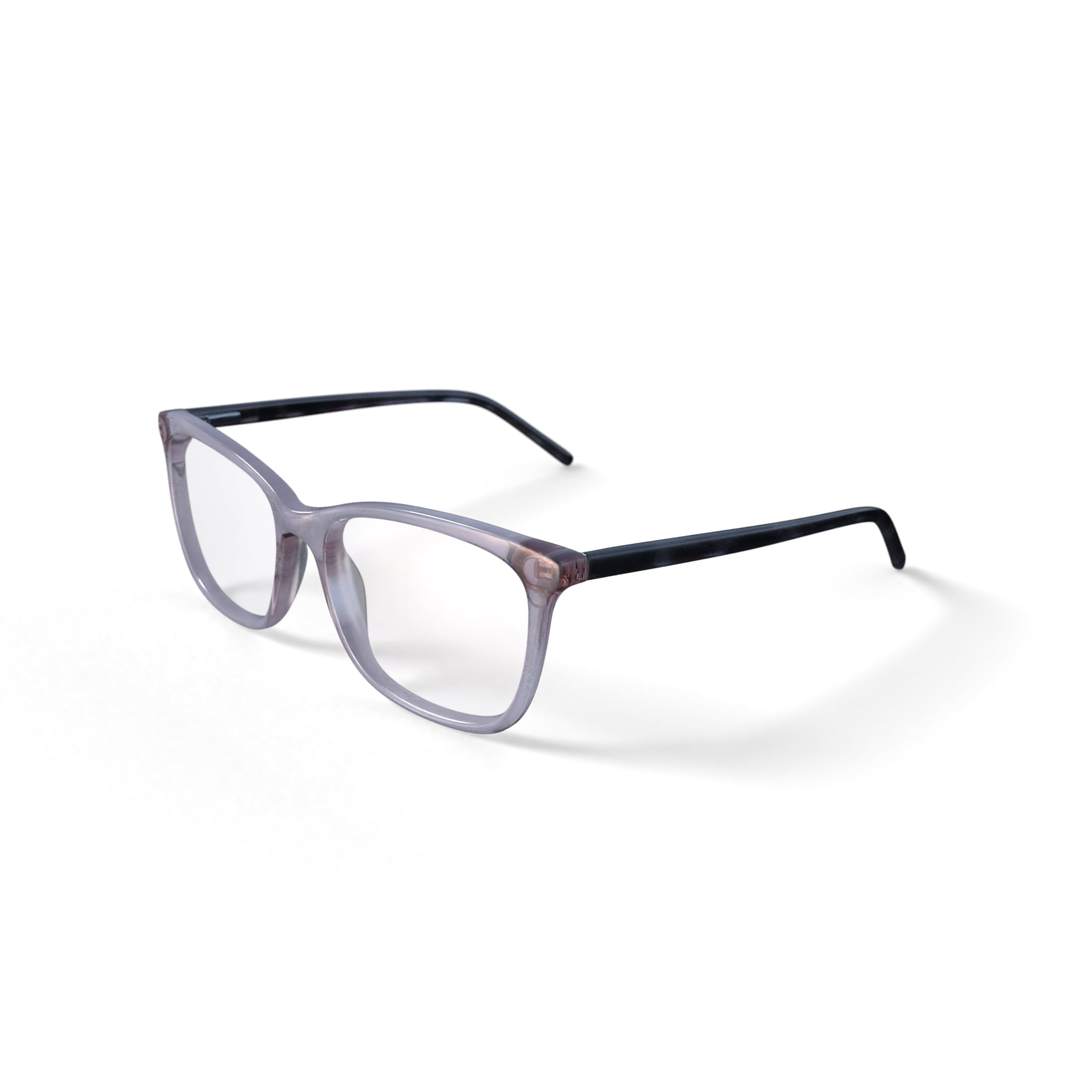 Women's Makena Rectangular Prescription Eyeglasses with Case, Nude