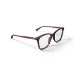 Women's Shelby Square Prescription Eyeglasses with Case, Brown Gradient