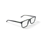 Men's MC005 Nate Square Prescription Eyeglasses with Case, Green Tortoise